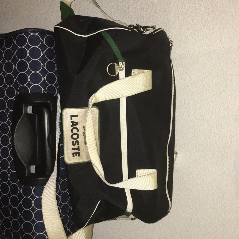 Lacoste duffle Travel/ Gym Bag